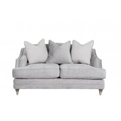 VL Belvedere 2 Seater Sofa Silver